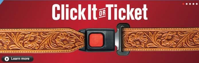 Driver Behavior and Enforcement SAFETY BELT CAMPAIGN AND ENFORCEMENT Up to $156 million over 5 years Potential