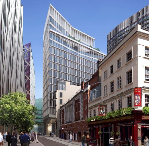 Moorfields, EC2 1 Sherwood Street, W1 194,000 sq ft Submitted