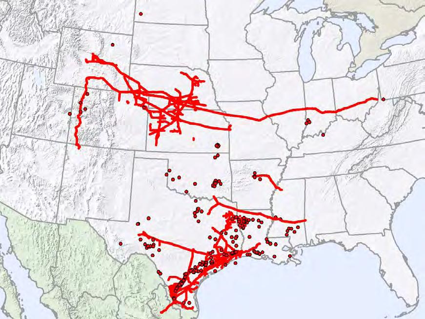KMP Natural Gas Pipelines Segment Well-positioned in the Rockies, shales and in Texas 011 Growth Drivers: Fayetteville Express (FEP) pipeline inservice Eagle Ford shale development (under JV with