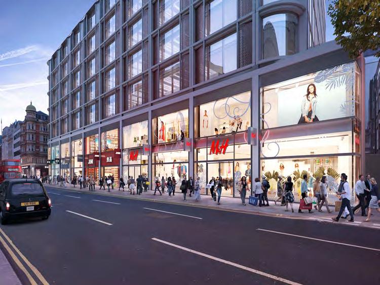 Committed Project Oxford House, W1 116,000 sq ft prime east end of Oxford St - Demolition progressing well - Main contractor appointed - Office - 78,100 sq ft ; 85.20 psf 1 ; 6.