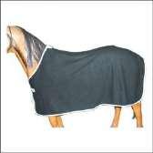 RG-19-15 - Antisweat Fleece Rug with Fur Protector in attractive combination of fleece. Front Quick Open Buckle system chest strap. RG-20-15 - Standard Fly Sheet in small mesh, with cross surcingle.