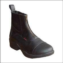 RD-03 - A very elegant Front Zip boot made of using genuine leather upper, leather lining & rubber sole making the shoe utmost comfortable and strong while wear.