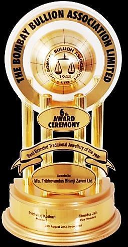 the year Annual Gemfields & Nazraana Retail Jeweller India Awards - 2014 Best
