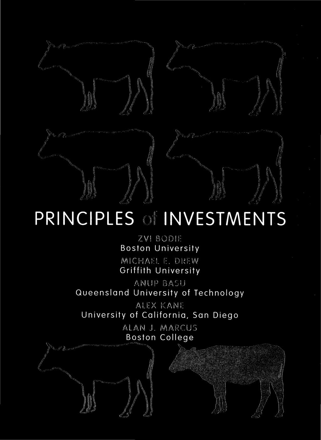 PRINCIPLES of INVESTMENTS Boston University MICHAItL L D\if.