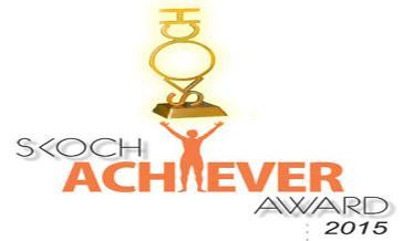 MAJOR AWARDS/ACCOLADES IN Q4FY16 SKOCH Achiever Award