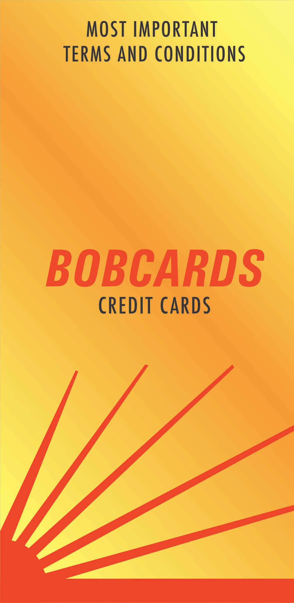 BOB Financial Solutions Limited (formerly known as Bobcards Ltd) Dear Cardmember, BARODA HOUSE, Behind Dewan Shopping Centre, S.V. Road, Jogeshwari (w), Mumbai - 400 102 email : md@bobcards.