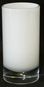 white glass holder Measurements: 6x17cm
