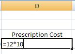 9. Even though the prescription charge is $360 annually, the Basic Plus Plan pays for part of this prescription charge resulting in a monthly cost of $10 for the generic prescription.