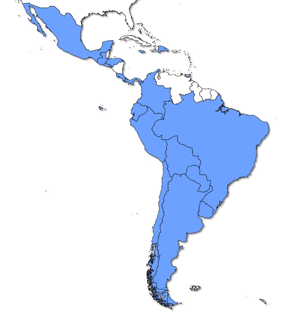 Participation: 21 member countries Dominican Republic Mexico GDP/Cap: 10.528 USD Population: 124.612 HDI: 0.756 El Salvador GDP/Cap: 4.012 USD Population: 6.298 HDI: 0.666 Costa Rica GDP/Cap: 10.
