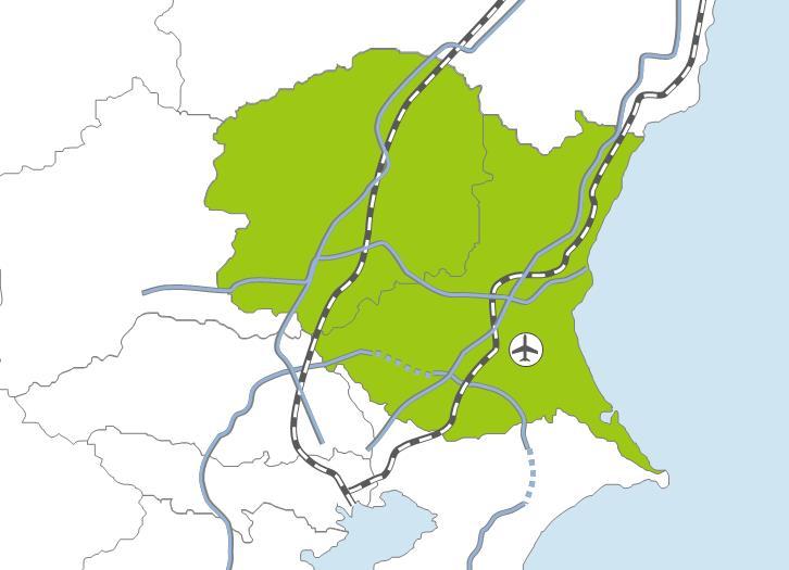 (1) Support for wide-area collaboration We will use our networks in Ibaraki, Tochigi, and the Tokyo area to provide the kind of support for wide-area regional collaboration that is not available from