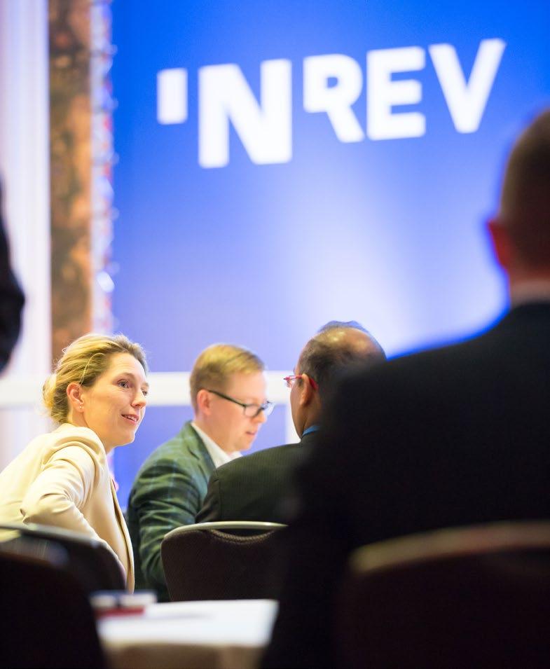 9. Events INREV offers members high quality conferences, seminars and round-table discussions, tailored to meet their specific needs.
