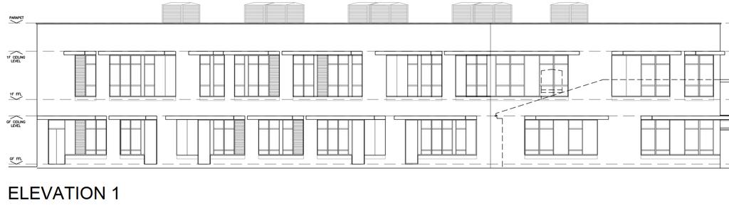 Proposed Double Storey Extension with Ventilation Units 5.