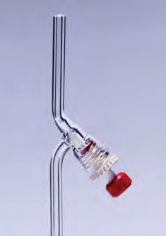 SVL Torion stopcocks, straight pattern l Manufactured from borosilicate glass l Utilises a Torion joint consisting of a Torion connector, silicone rubber sealing faced with PTFE and a PTFE key l
