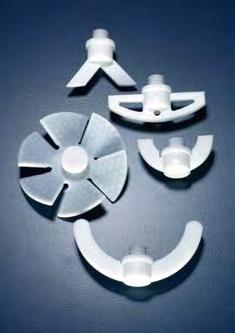Anchor SVL reaction vessels 90 1 588-97 Helix-6 blades SVL reaction vessels 80 1 588-95 588-98 Anchor SVL reaction vessels 54 1 w Stirrers must be rotated in a clockwise direction to prevent