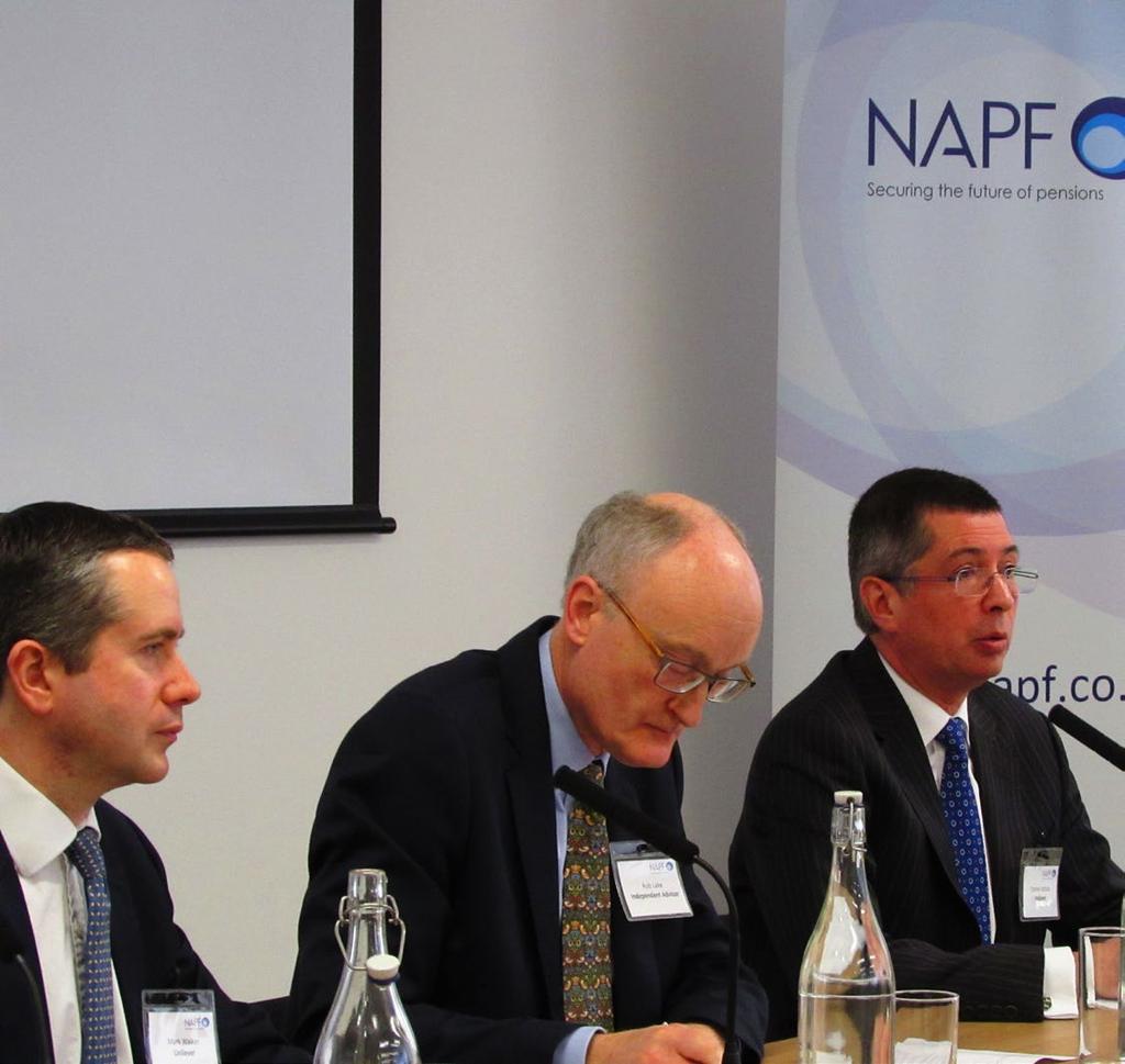 2 From left: Mark Walker, Global CIO, Unilever Pension Fund, Rob Lake, Independent