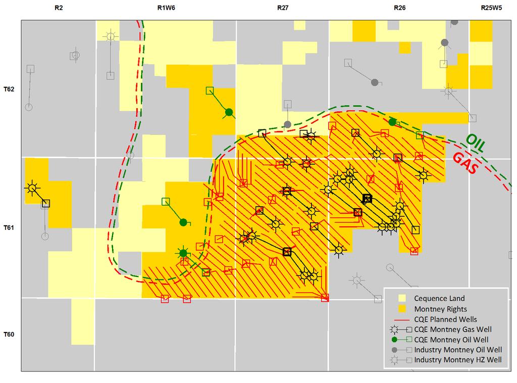 Simonette Montney Development Plan Approximately 200 locations depending on optimum well length 5 year plan will drill approximately 50% of current inventory Current planned interwell spacing 400 m.