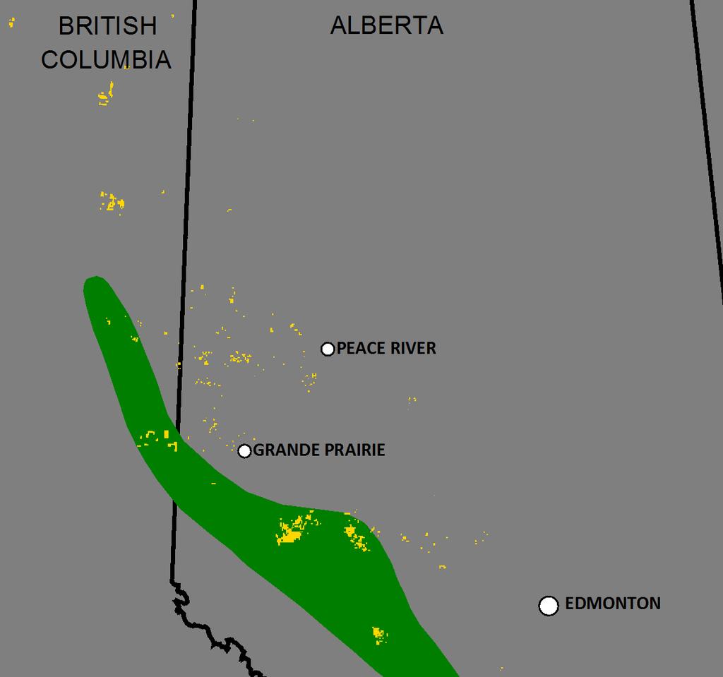 Focus in the Deep Basin of Alberta Cequence is positioned to become a significant natural gas producer in Canada with two