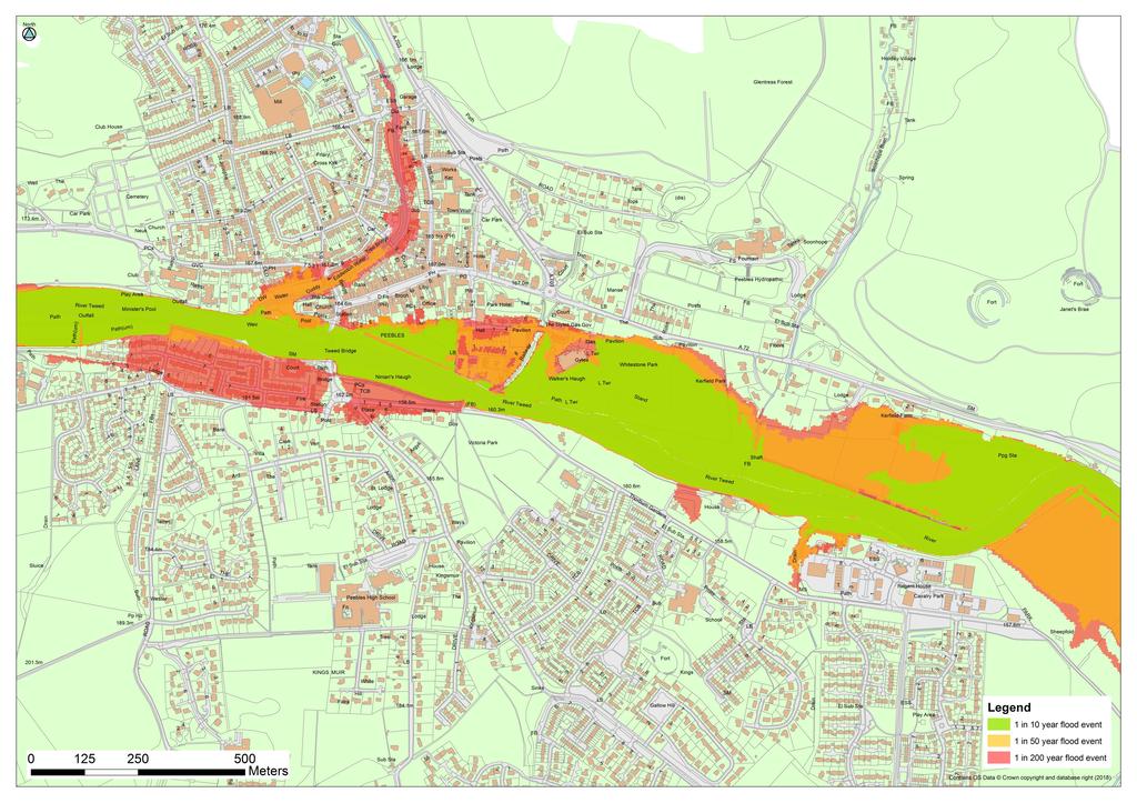 Flood mapping River Tweed Property Type Number at Risk (1 in 200 year flood) Residential 135 Commercial 23 How do we create these flood maps?