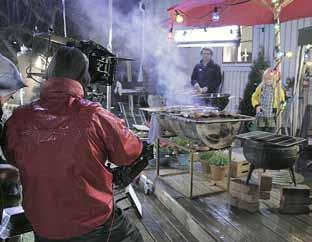 television, radio, online banners and image service on Facebook and Twitter the grilling party at Kungsträdgården Park in Stockholm, sales material, TV spots, announcements in