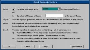 Using Check Groups strategy to modify existing sectors After modifying your groups to make sure that all the stocks within each group follow their parent group index, the next logical step is to