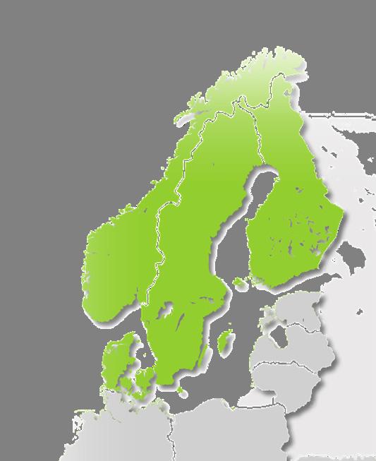 Nordic expansion gaining momentum Development outside Sweden Over 40 new large corporate clients Hired 40