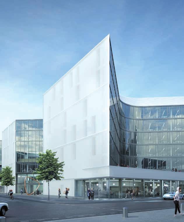 13 Zalando HEadquarters Berlin LARGEST SINGLE PROJECT UBM s German subsidiary Münchner Grund is developing two office buildings in