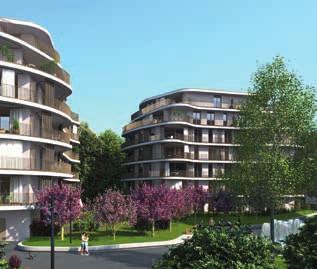 On the site of what was once Vienna s film city, the residential construction project is being realised as the result of an architectural competition by