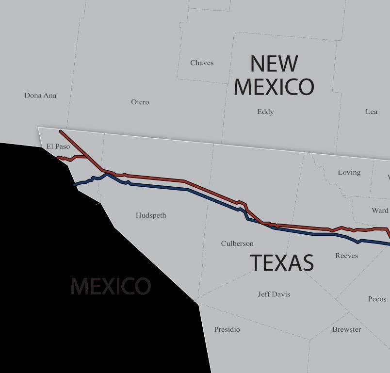OKS IN THE PERMIAN GROWING EXPORTS TO MEXICO Roadrunner Gas Transmission 50-50 joint venture with Fermaca 200 miles of 30-inch diameter pipeline Provide up to 640 MMcf/d capacity to existing El Paso,