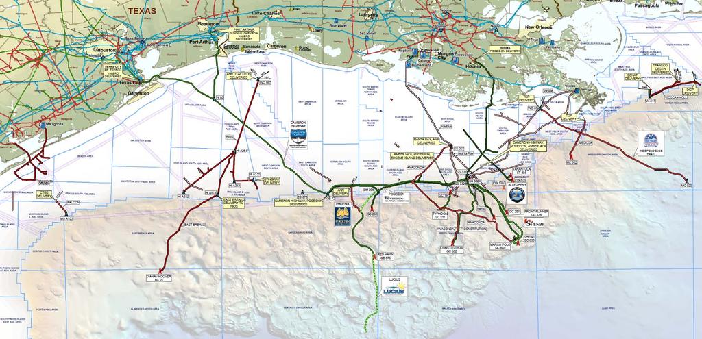 Lucius Oil Pipeline System Enterprise Gulf