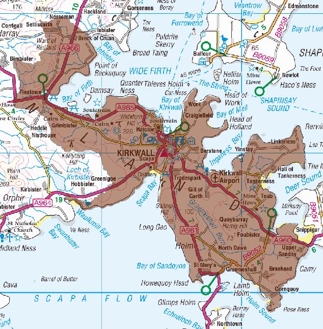 Kirkwall (Potentially Vulnerable Area 03/05) Local Plan District Local authority Main catchment Orkney Orkney Islands Council Orkney coastal Background This Potentially Vulnerable Area includes the
