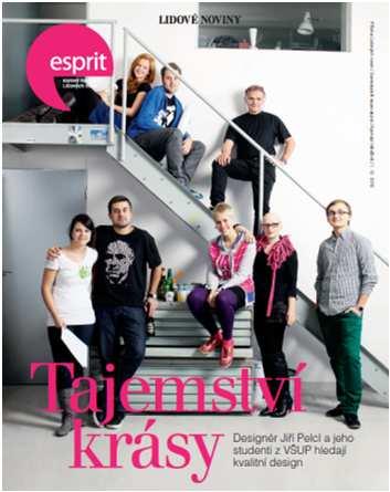 Magazine Esprit addresses the productive readers of LN within the age group 30 50 years that are interested in modern