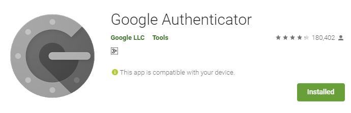 Download Google Authenticator Please