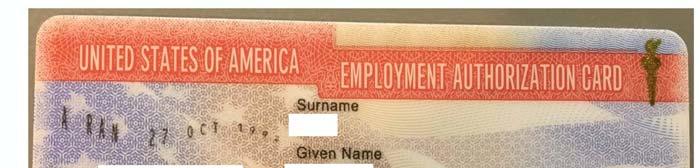 Permanent Resident Card (aka Green Card Holder) Card allows an