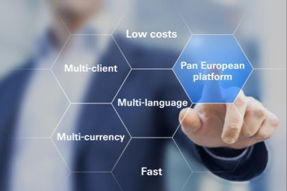 pan European platform enabling multi-client/ -language/-currency offering and fast time to market