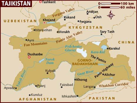 Tajikistan - Overview Population: 7.7 Mio (July 2012); http://www.taff.