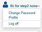 8. Other EEP functionalities 8.1. Changing the password The EEP has generated a random password for the FLC.