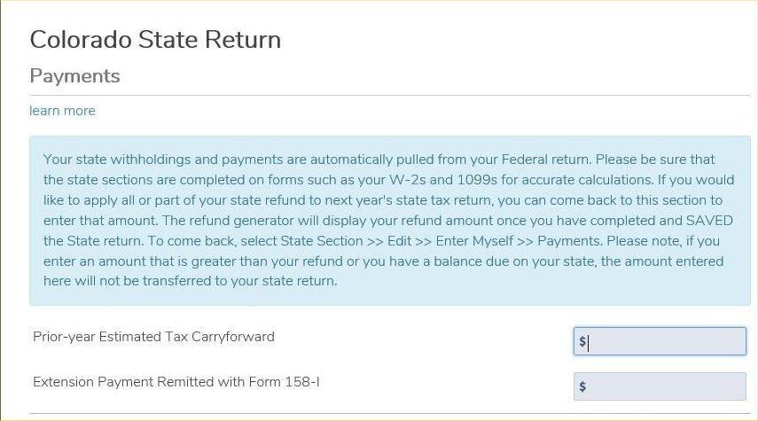 State income tax payments current year Federal Section > Deductions > Itemized Deductions (2016 forms are show to preserve compactness) Included in the federal state tax deduction on Schedule A, but