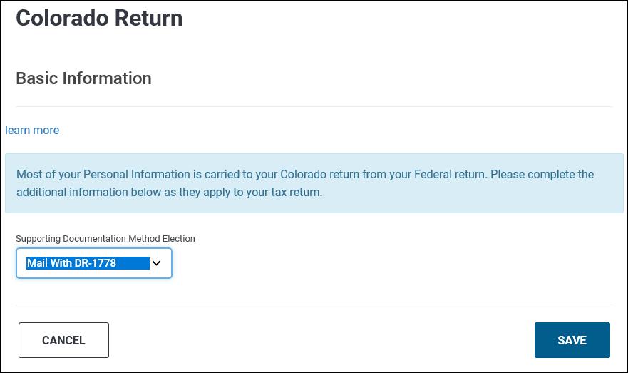 Colorado non-resident main menu TaxSlayer Guide for Colorado If a person earns income in Colorado, they must pay Colorado tax on that income.