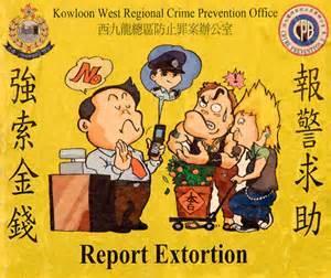 Responses to extortion Identify a