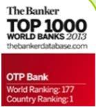 . OTP offers a unique investment opportunity to access the CEE banking sector.