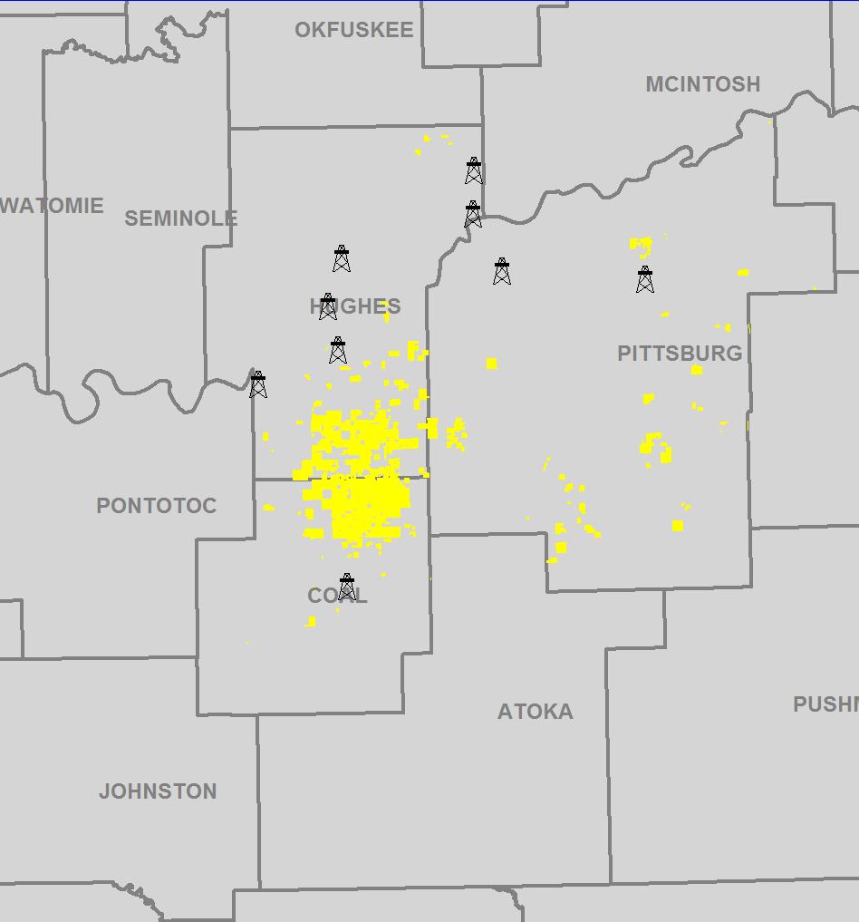 Arkoma - Overview Arkoma Position Approximately 37,000 net acres mainly in Hughes and Coal counties, OK Acreage is ~100% HBP and ~46% operated Position is fully de-risked in the Woodford shale with