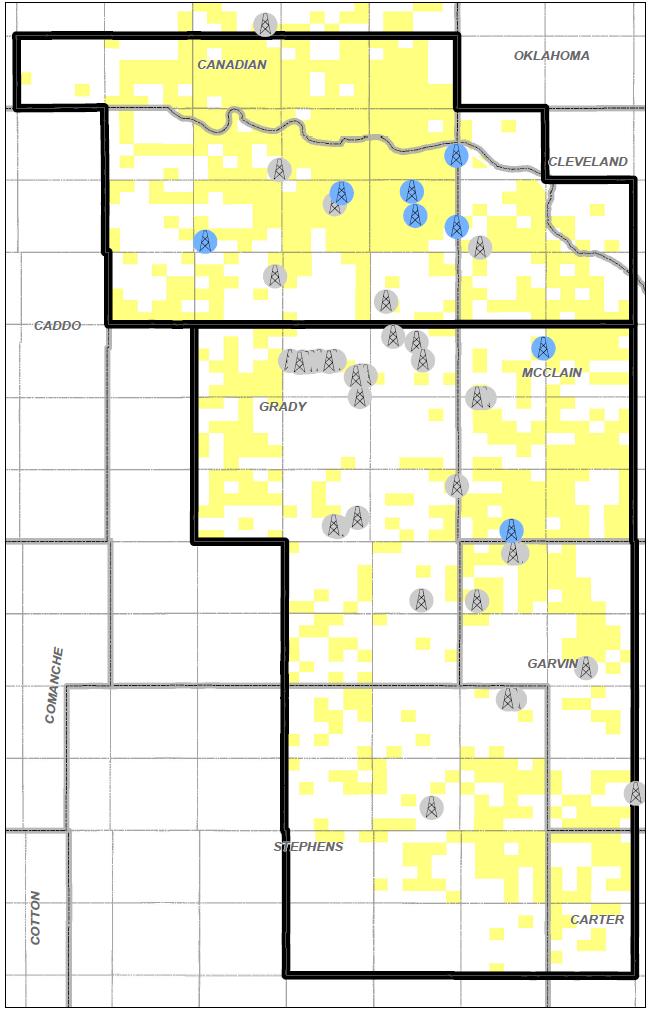 Merge / SCOOP Play Overview 14 13 Active Rigs by Operator in Merge / SCOOP (1) Merge / SCOOP Rig Activity (1) 12 10 8 8 6 4 2 3 3 3 2 2 2 2 1 1 1 1 1 0 Horizontal Drilling Permits in the Merge (2) 61