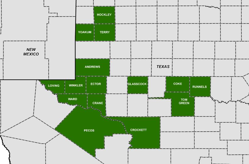 Permian Basin: Long-Lived Oil Asset Overview Asset Location Key Fields: Anita, Deadwood, Dimmitt, Elkhorn and Kingdom Abo Primary Formations: Abo Reef, Cherry Canyon, Clearfork and Palo Pinto