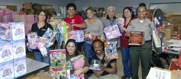 LADWP DOLLS N TOYS PROGRAM SPOTLIGHT SUZANNE PABICON ENGINEERING SERVICES DIVISION 72731 CHERYL BROWN CUSTOMER SERVICE 78302 VICTORIA CROSS PUBLIC AFFAIRS 74141 YOON OAK CUSTOMER SERVICE DIVISION