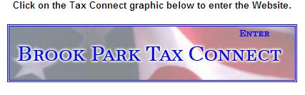 2) If entering from the Tax Department page, click anywhere on the