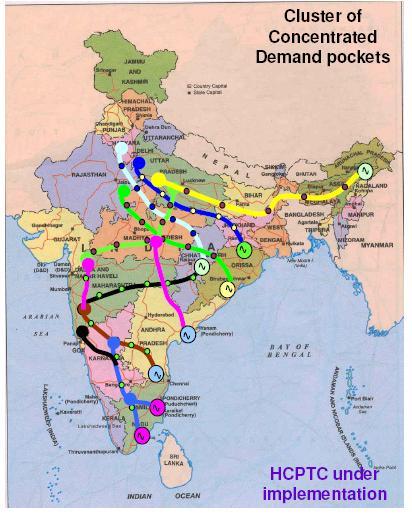 Exhibit 9: HCPTC geographical map Source: Company Rising investments in power transmission space - PGCIL is biggest contributor Due to huge peak power deficit the focus of the power ministry, over