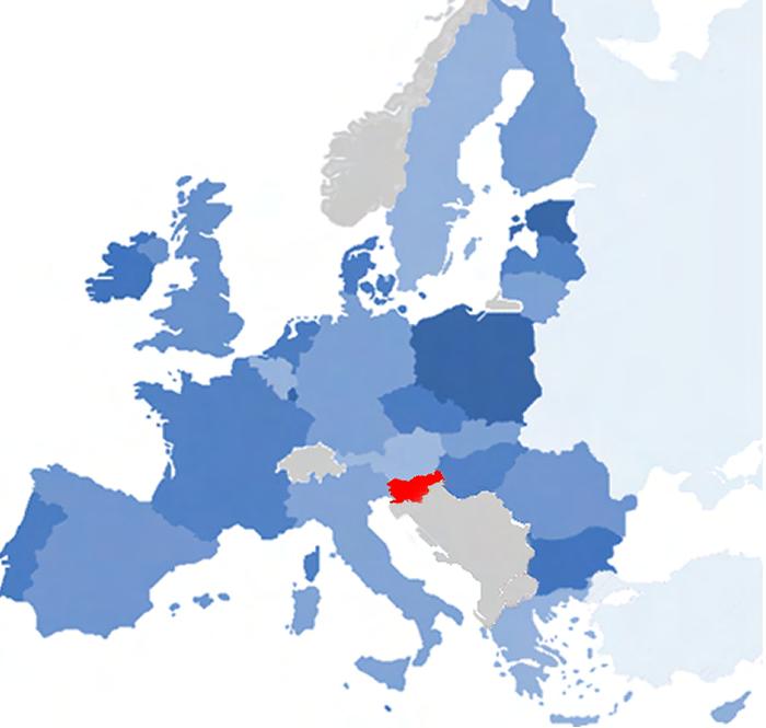 SLOVENIA: Dynamic EU member Area: 20,273 sq.