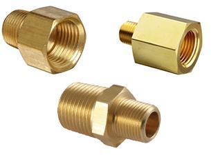 P - Max (a) Brass Compression Fittings Brass Adaptors We manufacture a range of Brass Adaptors and adaptor for industrial application which provide effectiveness connection between cable entry
