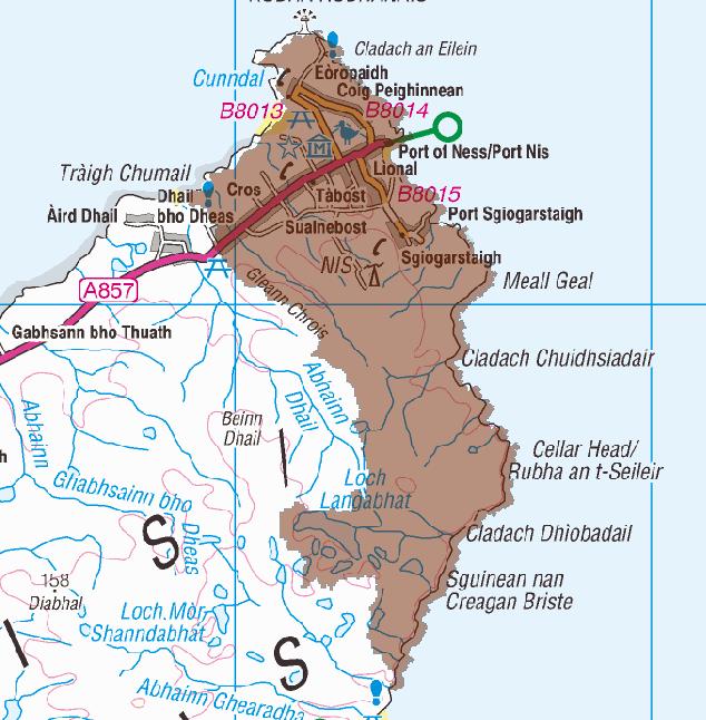 Ness, Isle of Lewis (Potentially Vulnerable Area 02/01) Local Plan District Local authority Main catchment Comhairle nan Eilean Lewis and Harris coastal Siar Background This Potentially Vulnerable