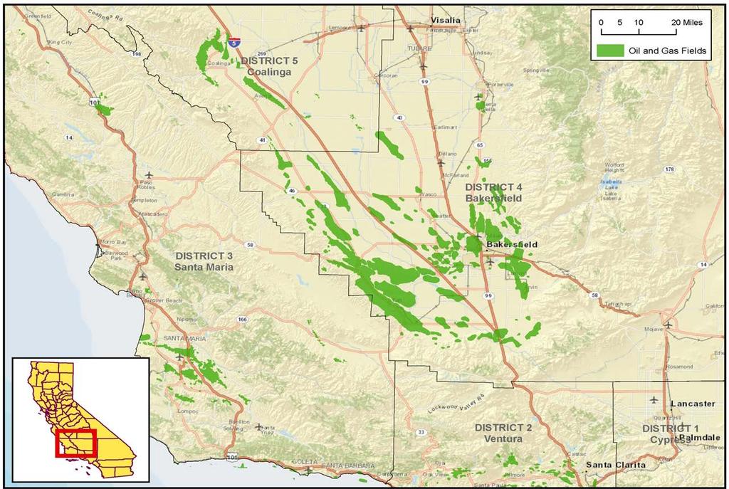 E&P and Gathering California Oil Stable Oil Production Minimal Capital Investment Steady Free Cash Flow 1 Location Formation Production Method FY18 Daily Production (net Boe/d) 2 3 1 2 3 East